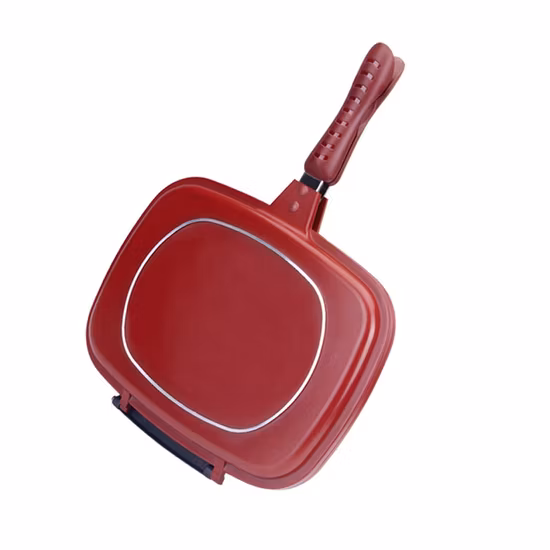 Pentole da cucina di vendita calda Teglie per arrostire Padella antiaderente a doppia faccia in lega di alluminio con prezzo di fabbrica